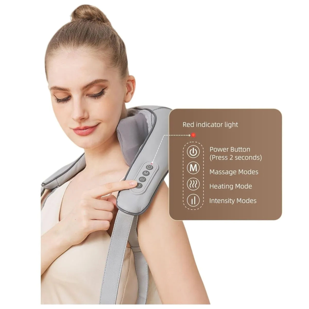 Masajeador térmico para cuello | Thervo™